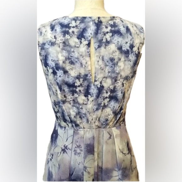 Simply Vera Vera Wang Lavender Patterned maxi Dress, low high asymmetrical - Picture 5 of 7